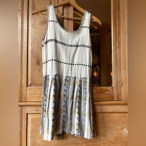 Ace & Jig Black and Cream Mini Dress